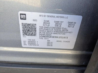 2021 Chevrolet Traverse FWD 1LT