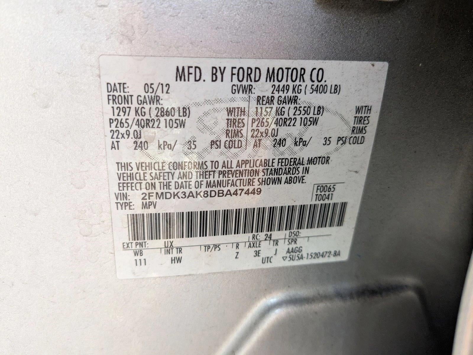 2013 Ford Edge 4dr Sport FWD