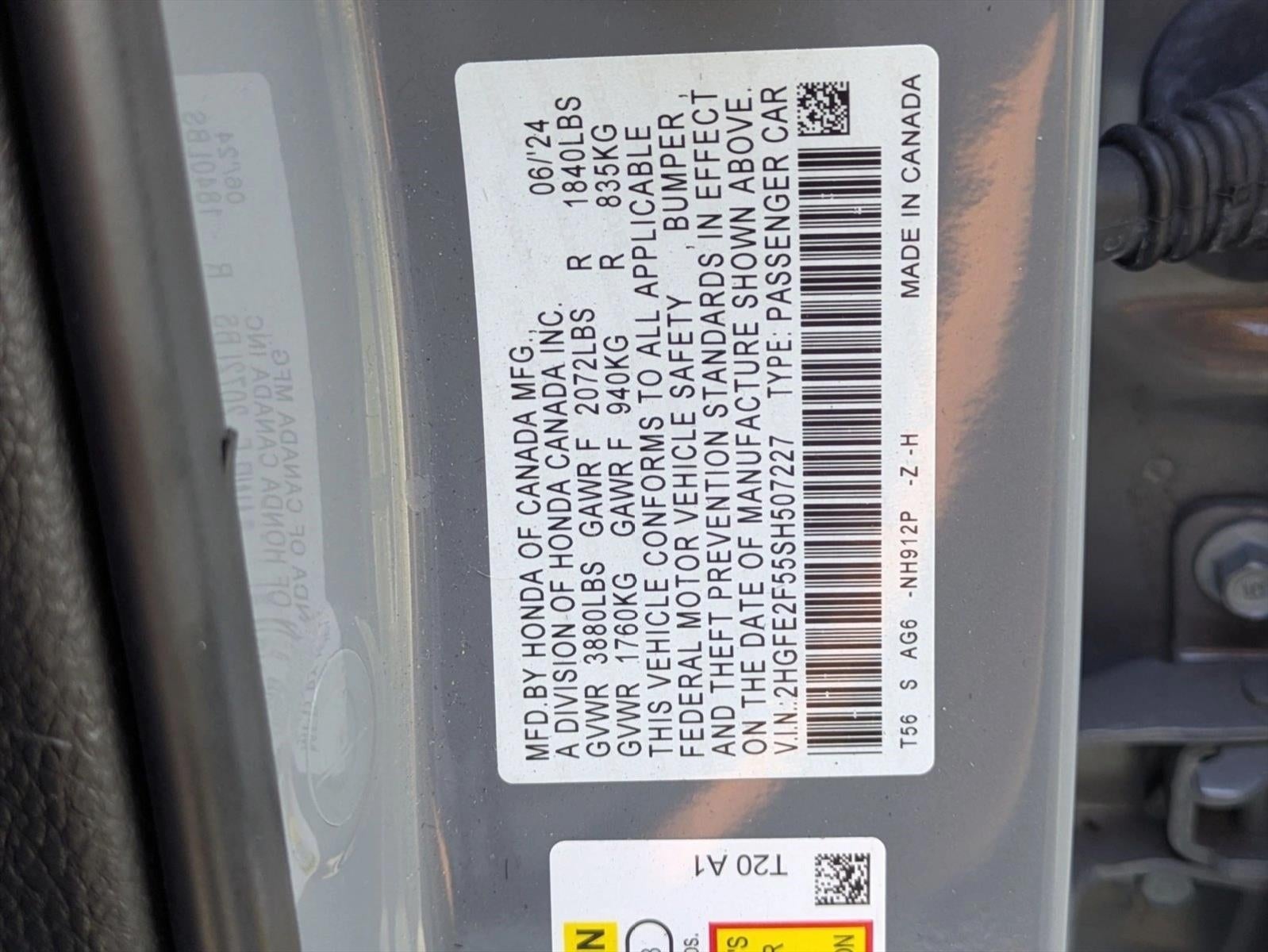 2025 Honda Civic Sedan Sport CVT