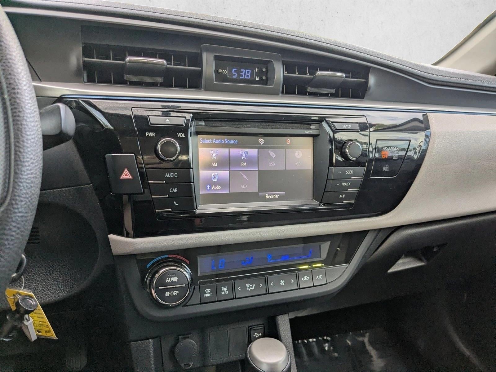 2014 Toyota Corolla 4dr Sdn CVT Auto LE Plus (Natl)