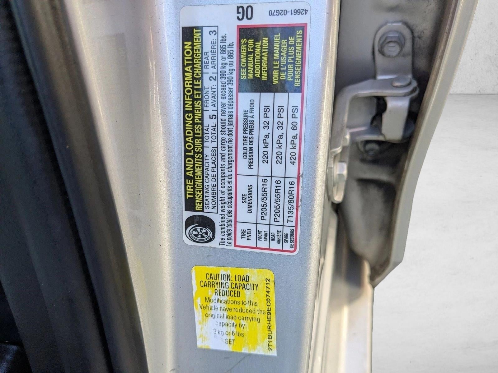 2014 Toyota Corolla 4dr Sdn CVT Auto LE Plus (Natl)