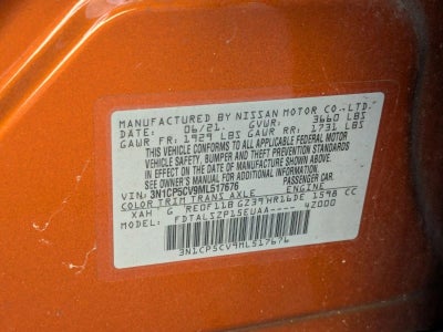 2021 Nissan Kicks SV FWD