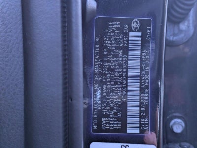 2021 Toyota Camry XSE Auto (Natl)