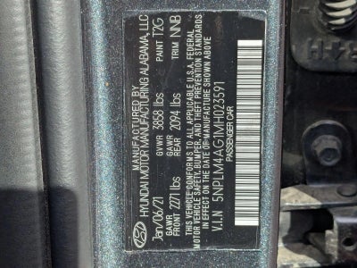 2021 Hyundai ELANTRA SEL IVT *Ltd Avail*