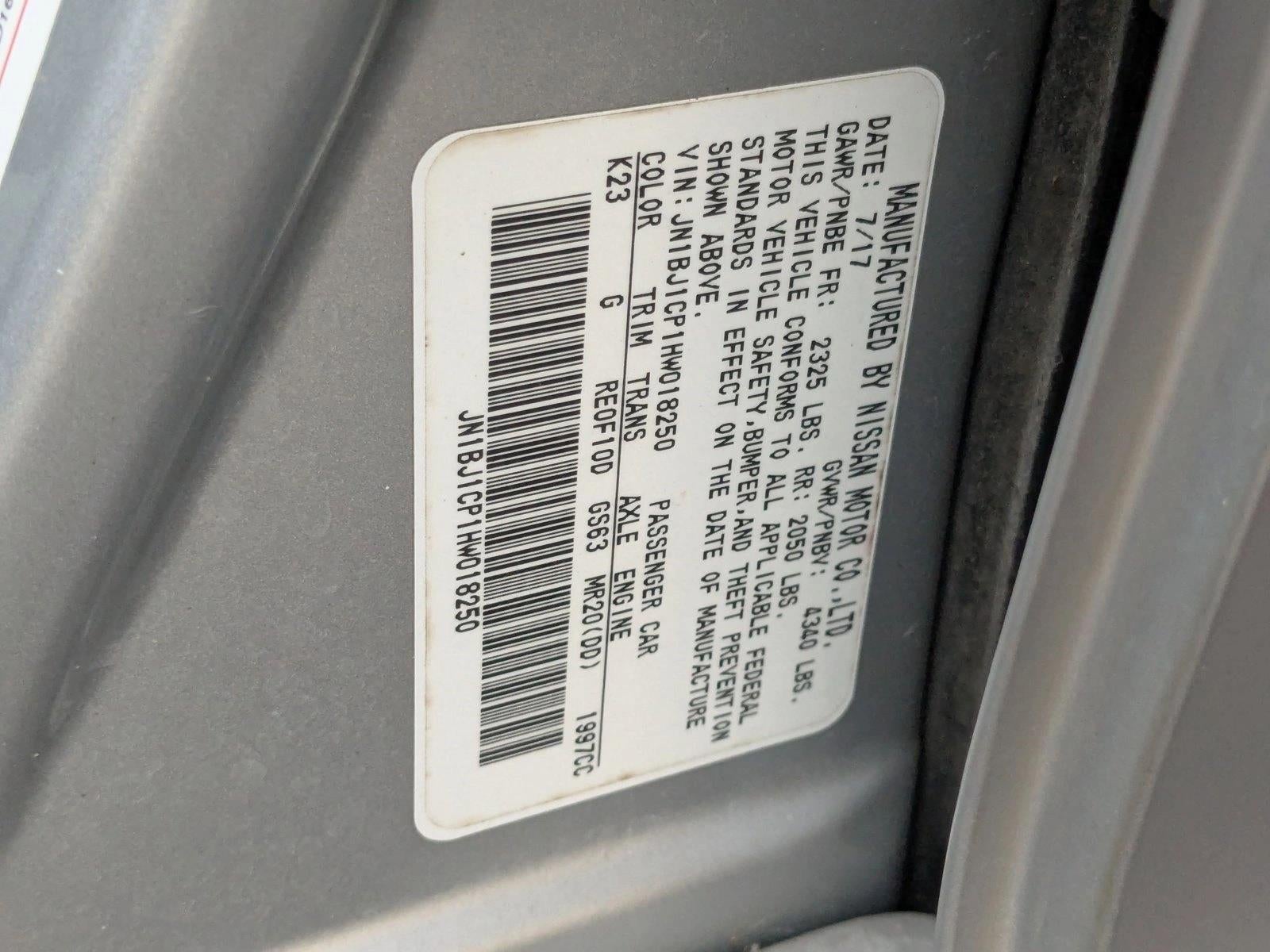 2017 Nissan Rogue Sport FWD SV