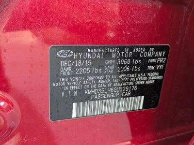 2016 Hyundai ELANTRA GT 5dr HB Auto