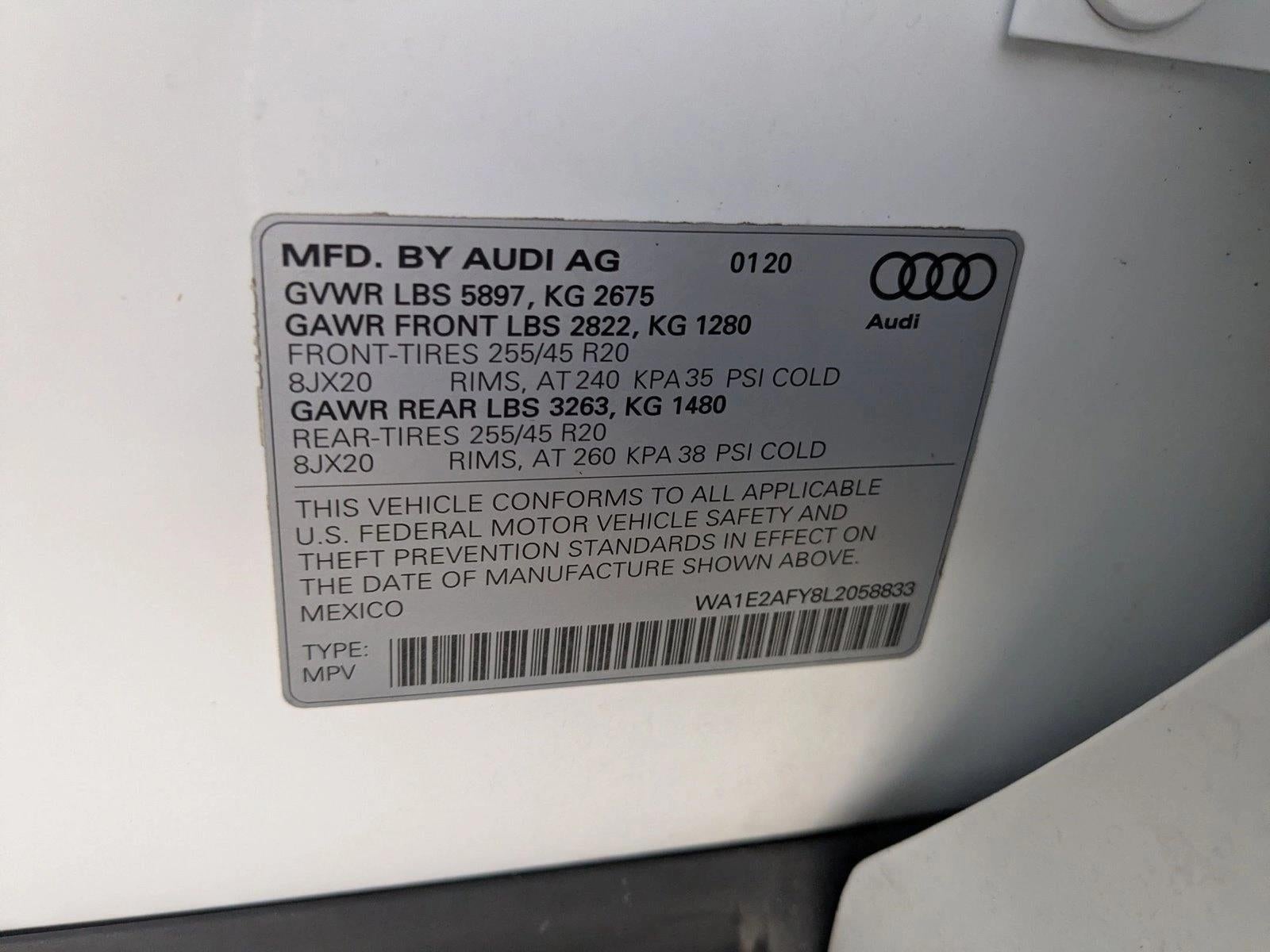 2020 Audi Q5 Premium Plus 55 TFSI e quattro