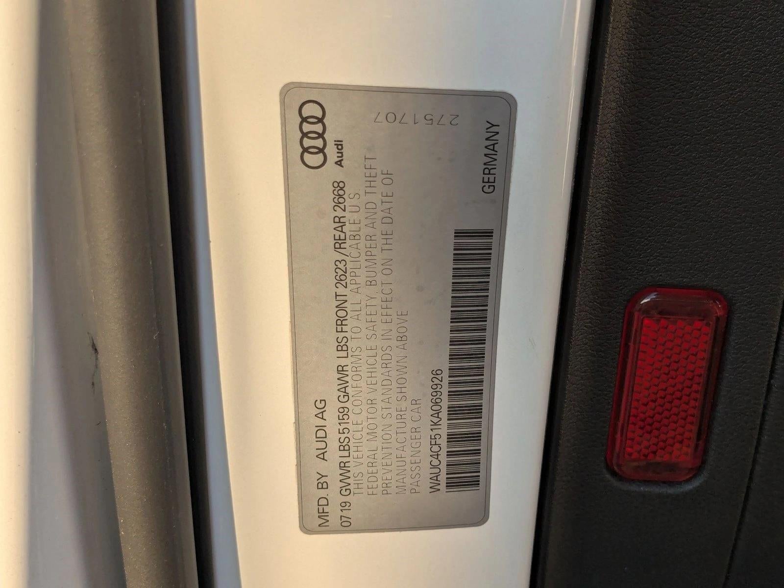 2019 Audi S5 Sportback Prestige 3.0 TFSI quattro