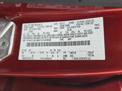 2015 Ford Escape FWD 4dr Titanium