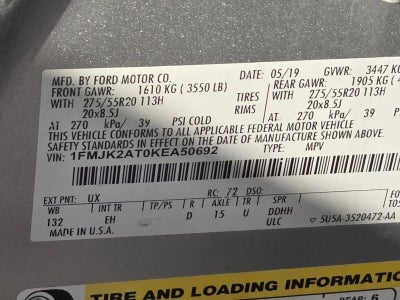 2019 Ford Expedition Max Limited 4x4