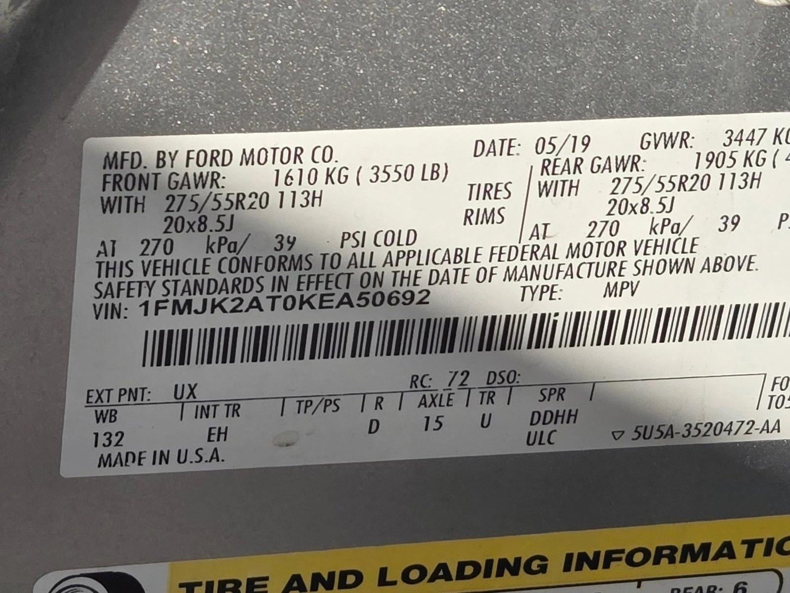 2019 Ford Expedition Max Limited 4x4