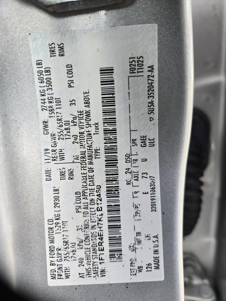 2019 Ford Ranger XLT 2WD SuperCrew 5' Box