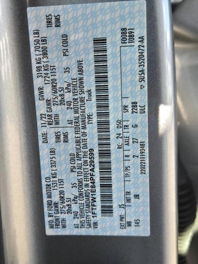 2023 Ford F-150 XL 4WD SuperCrew 5.5' Box