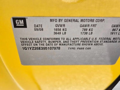 2009 Chevrolet Corvette Z06 2LZ