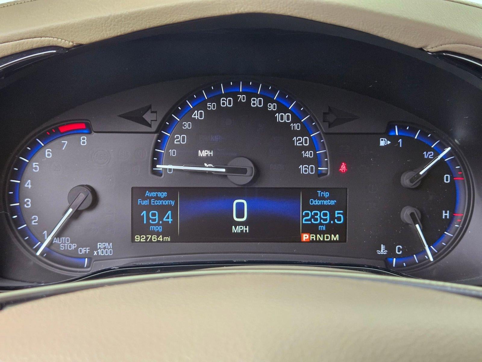 2016 Cadillac CTS Sedan 2.0L Turbo I4 RWD Luxury
