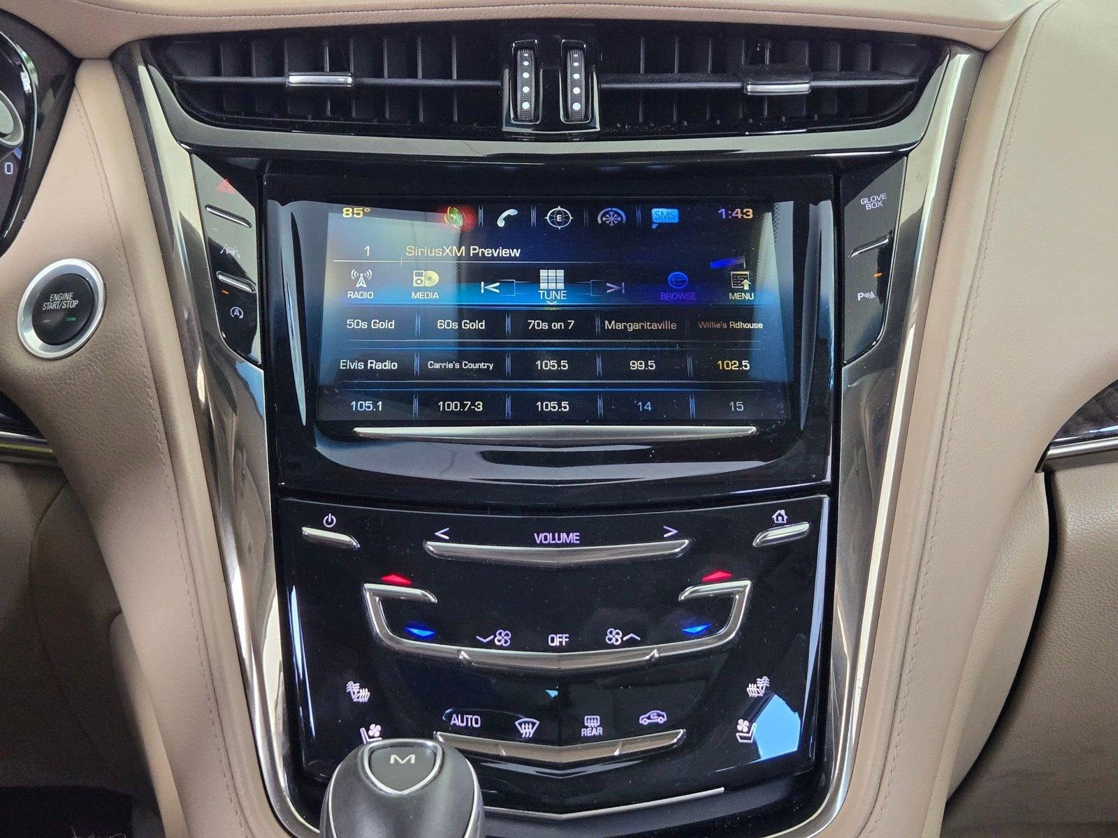 2016 Cadillac CTS Sedan 2.0L Turbo I4 RWD Luxury