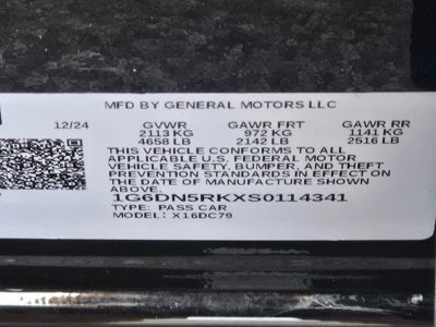 2025 Cadillac CT5 4dr Sdn Premium Luxury