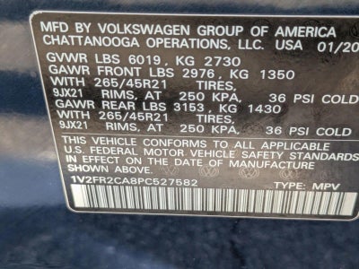 2023 Volkswagen Atlas 3.6L V6 SEL Premium R-Line 4MOTION