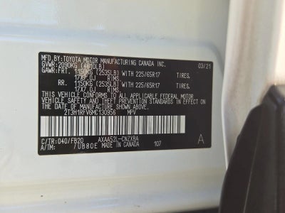 2021 Toyota RAV4 LE FWD (GS)