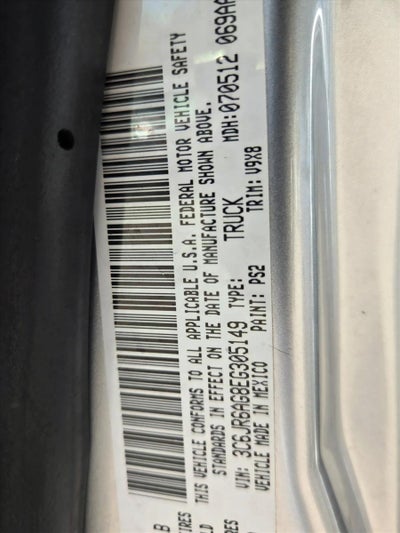 2014 RAM 1500 2WD Regular Cab 6.4 Ft Box Tradesman