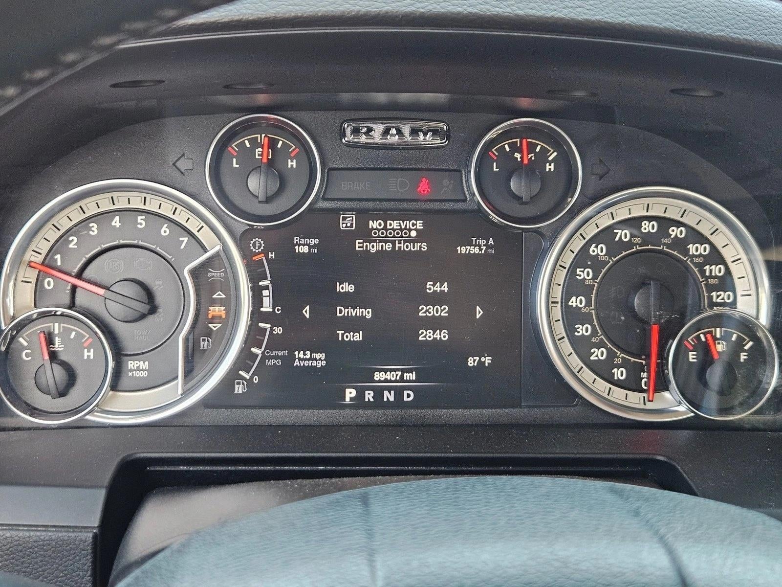 2016 RAM 2500 4WD Crew Cab 6.4 Ft Box Laramie