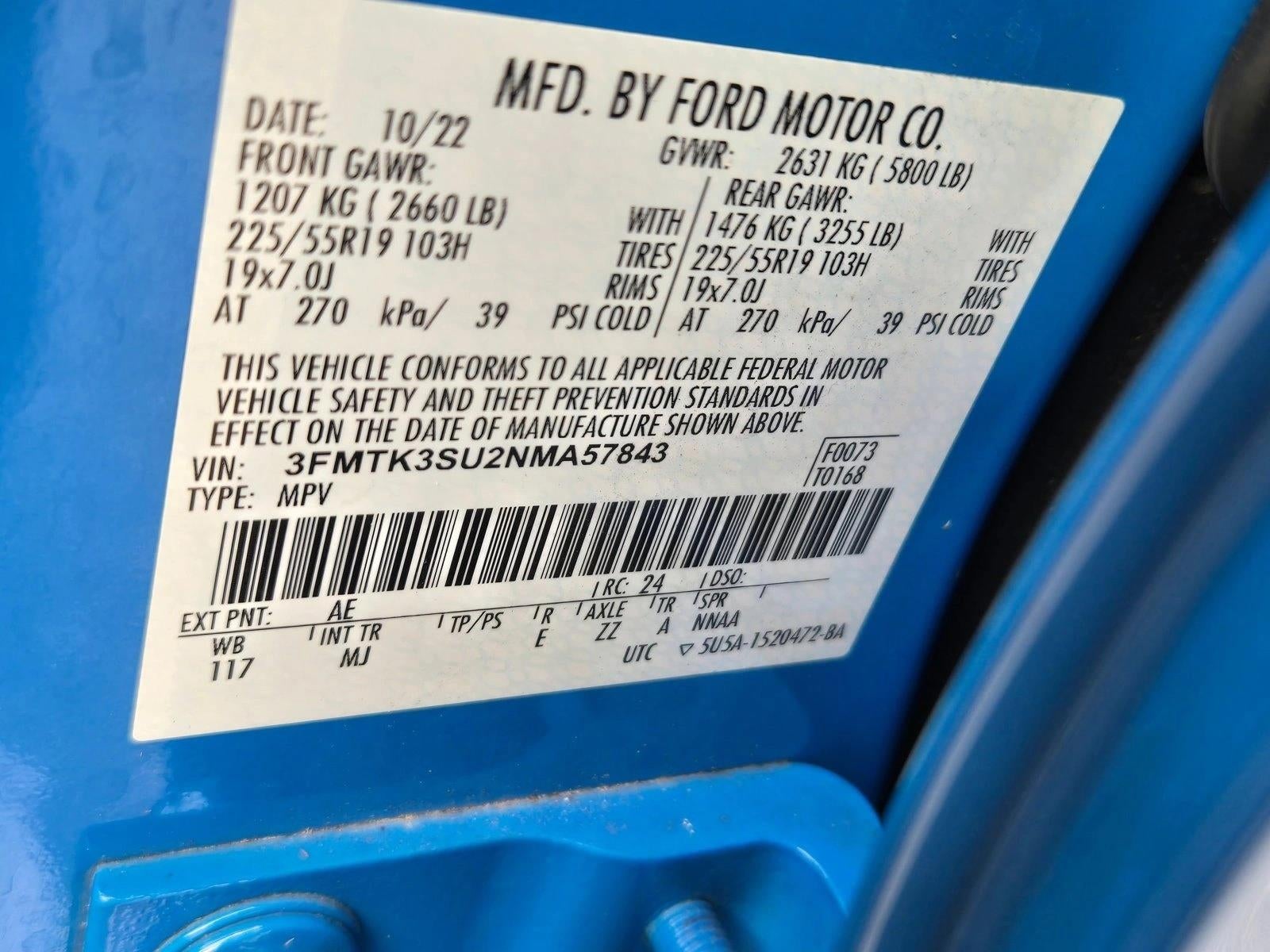 2022 Ford Mustang Mach-E Premium AWD