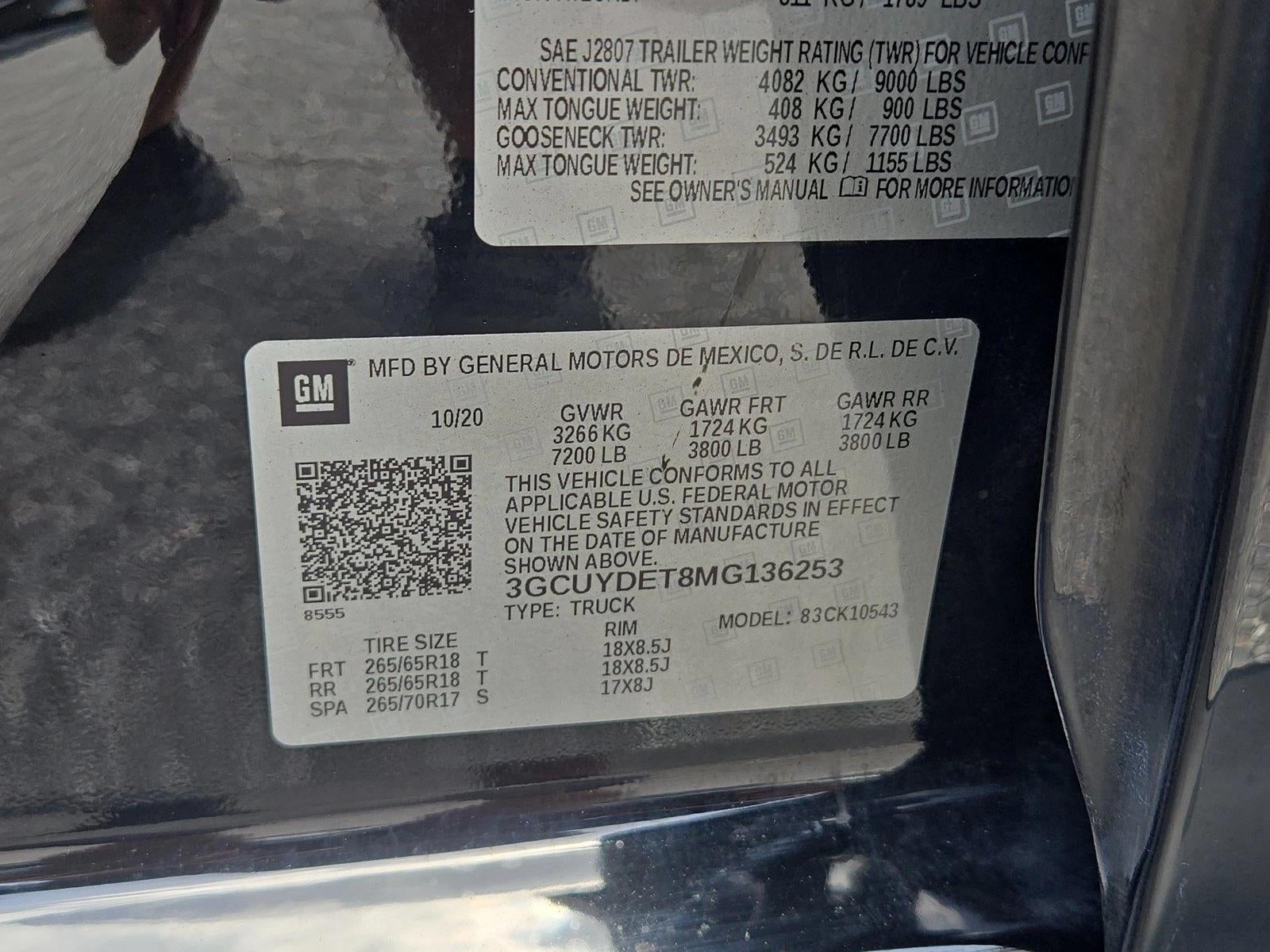 2021 Chevrolet Silverado 1500 Crew Cab Short Box 4-Wheel Drive LT