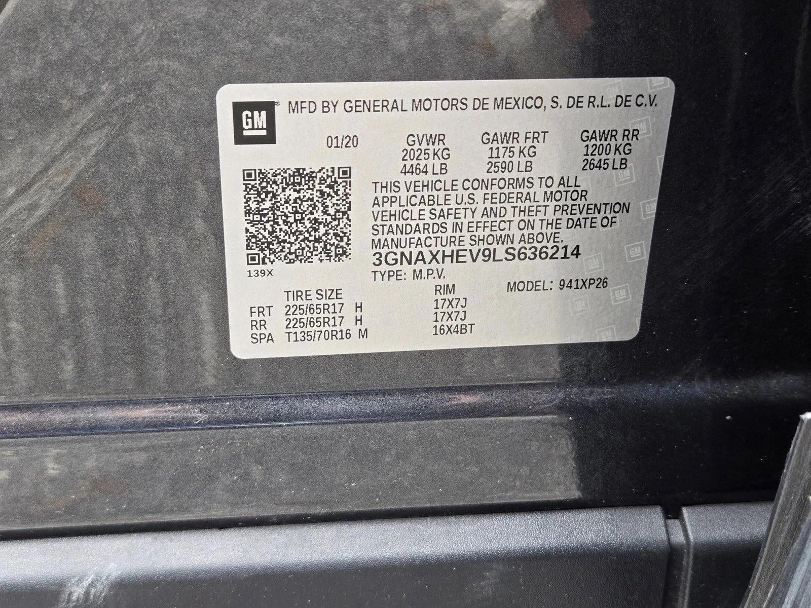2020 Chevrolet Equinox FWD LS