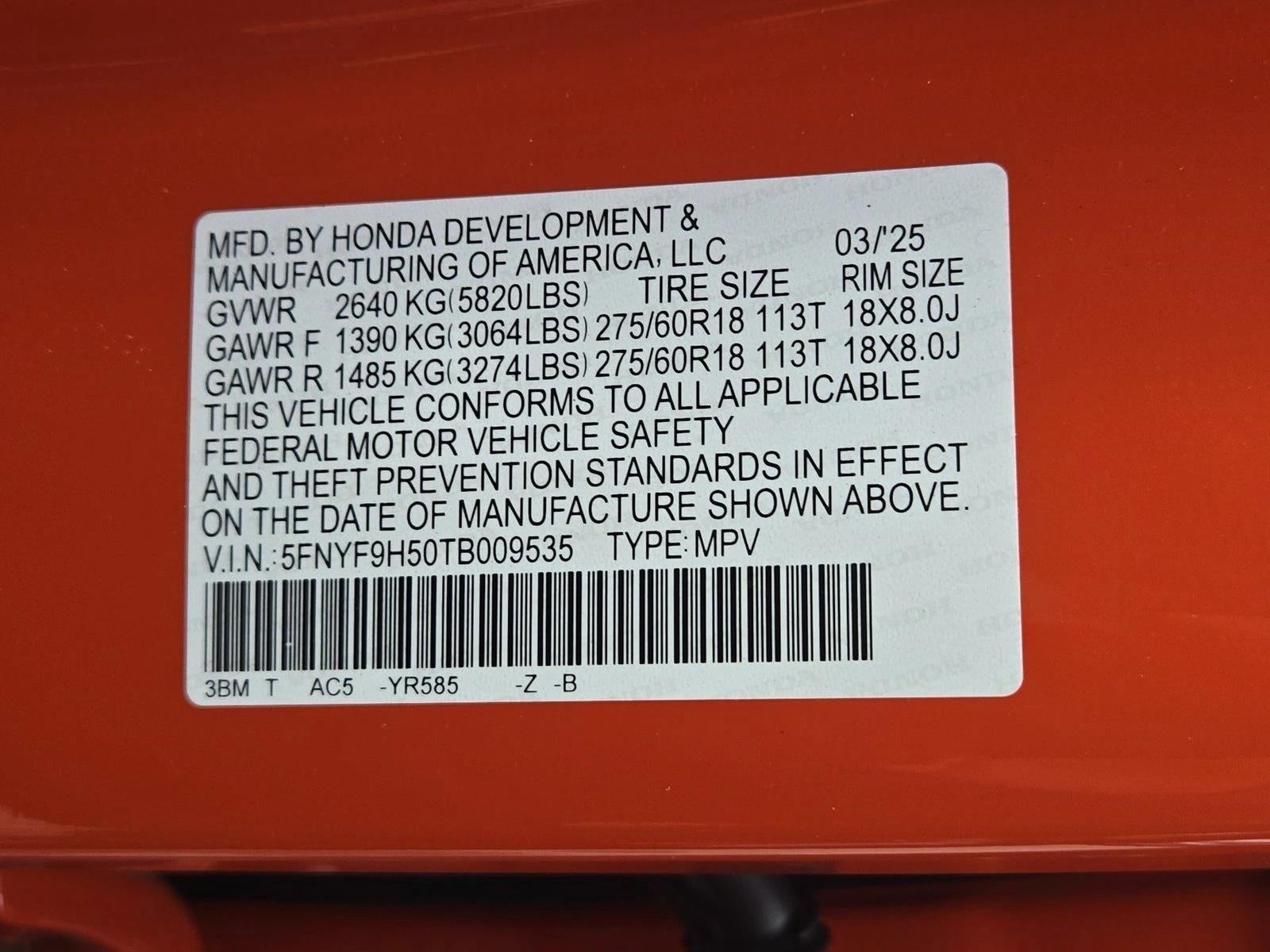 2026 Honda Passport TrailSport AWD