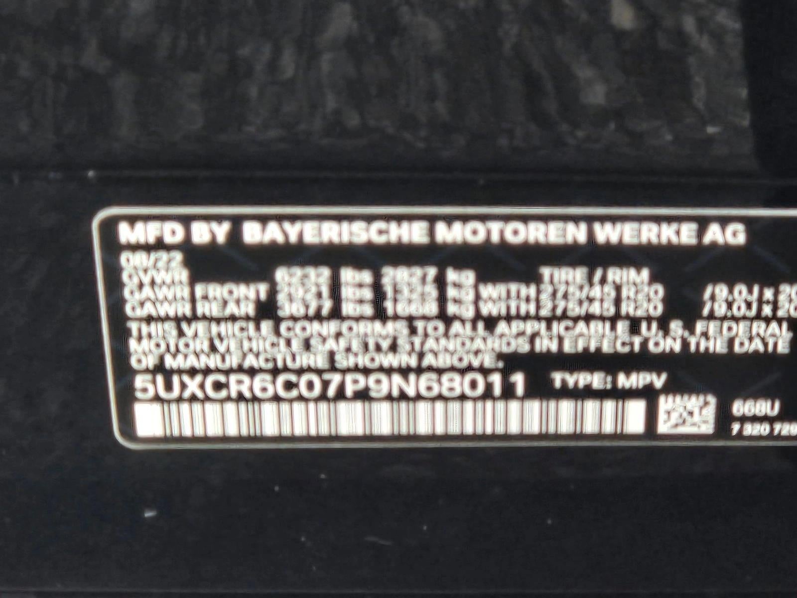 2023 BMW X5 xDrive40i Sports Activity Vehicle