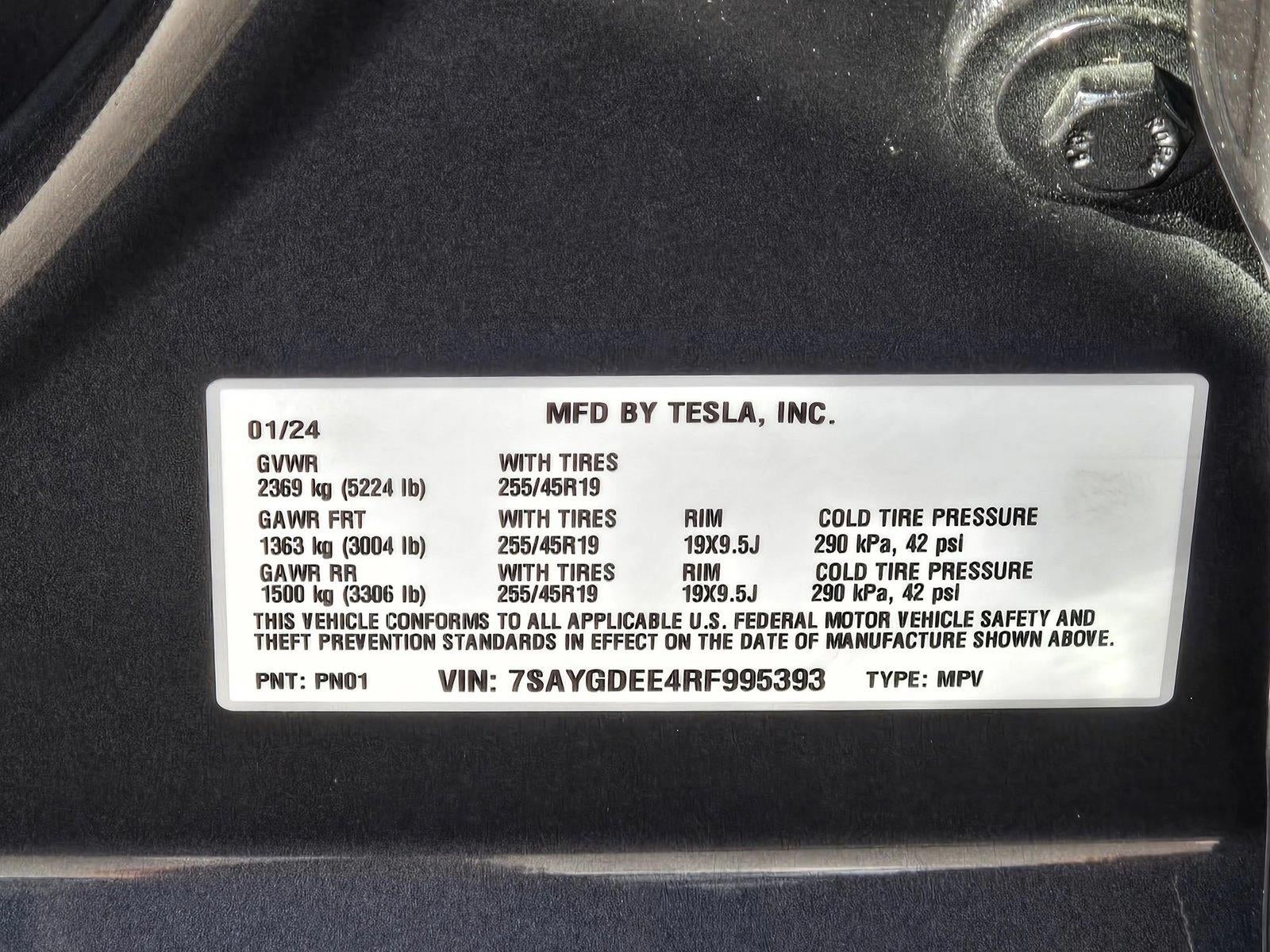 2024 Tesla Model Y Long Range AWD