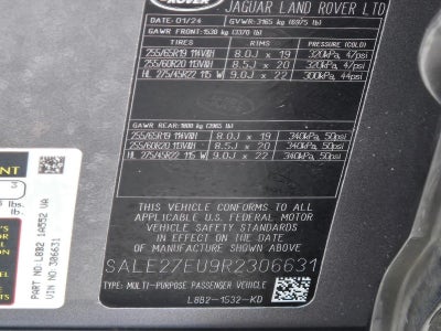 2024 Land Rover Defender 110 P400 X-Dynamic SE