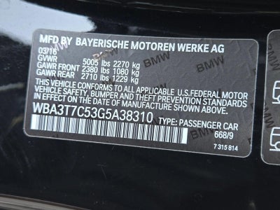 2016 BMW 435i xDrive Convertible