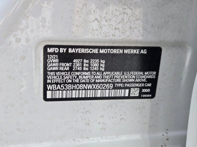 2022 BMW 530i Sedan