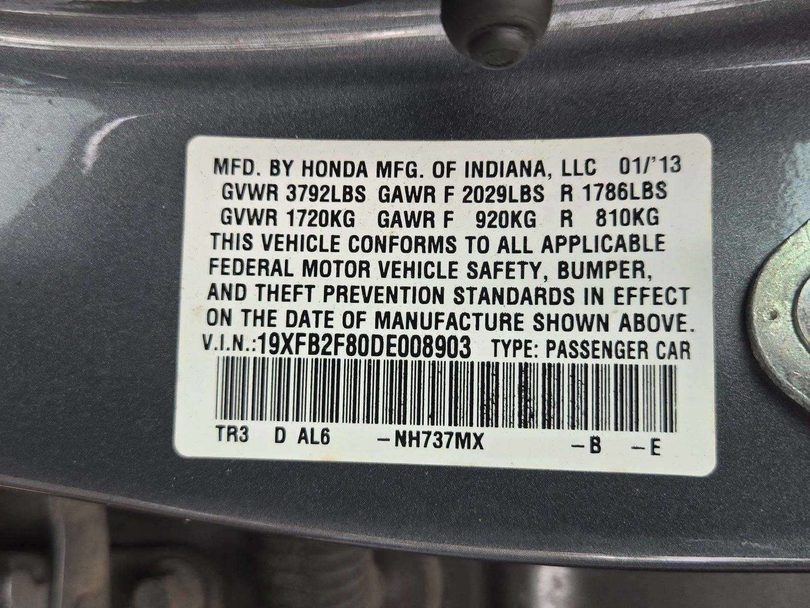 2013 Honda Civic Sedan EX Automatic