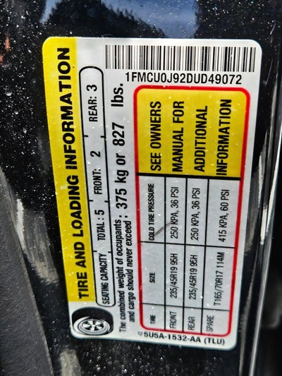 2013 Ford Escape FWD 4dr Titanium