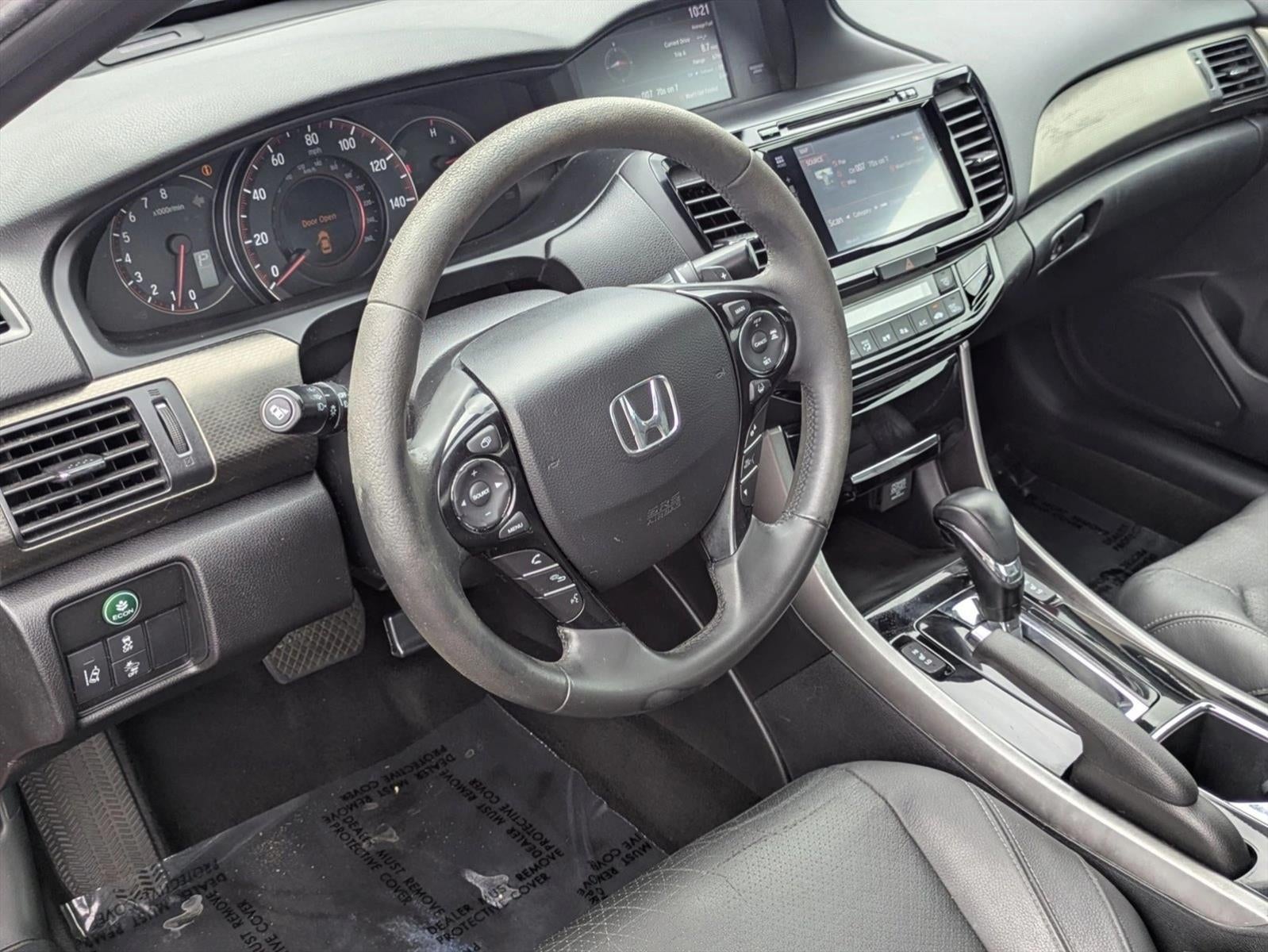 2016 Honda Accord Coupe EX-L CVT PZEV with Navigation and Honda Sensing
