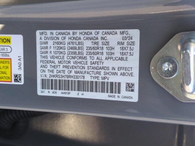 2024 Honda CR-V EX-L 2WD