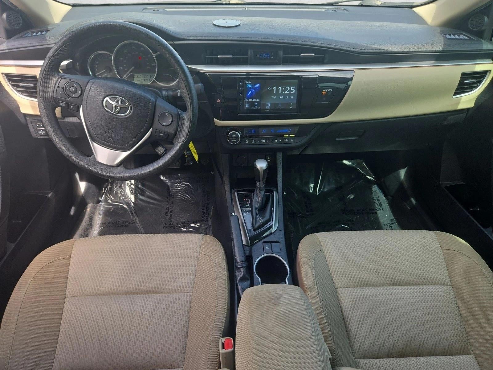 2016 Toyota Corolla 4dr Sdn CVT Auto LE (Natl)