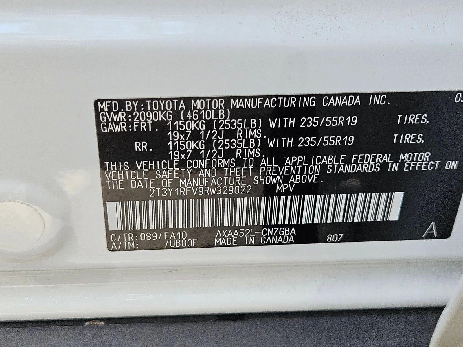 2024 Toyota RAV4 Limited FWD (Natl)