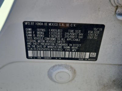 2020 Honda HR-V EX 2WD CVT