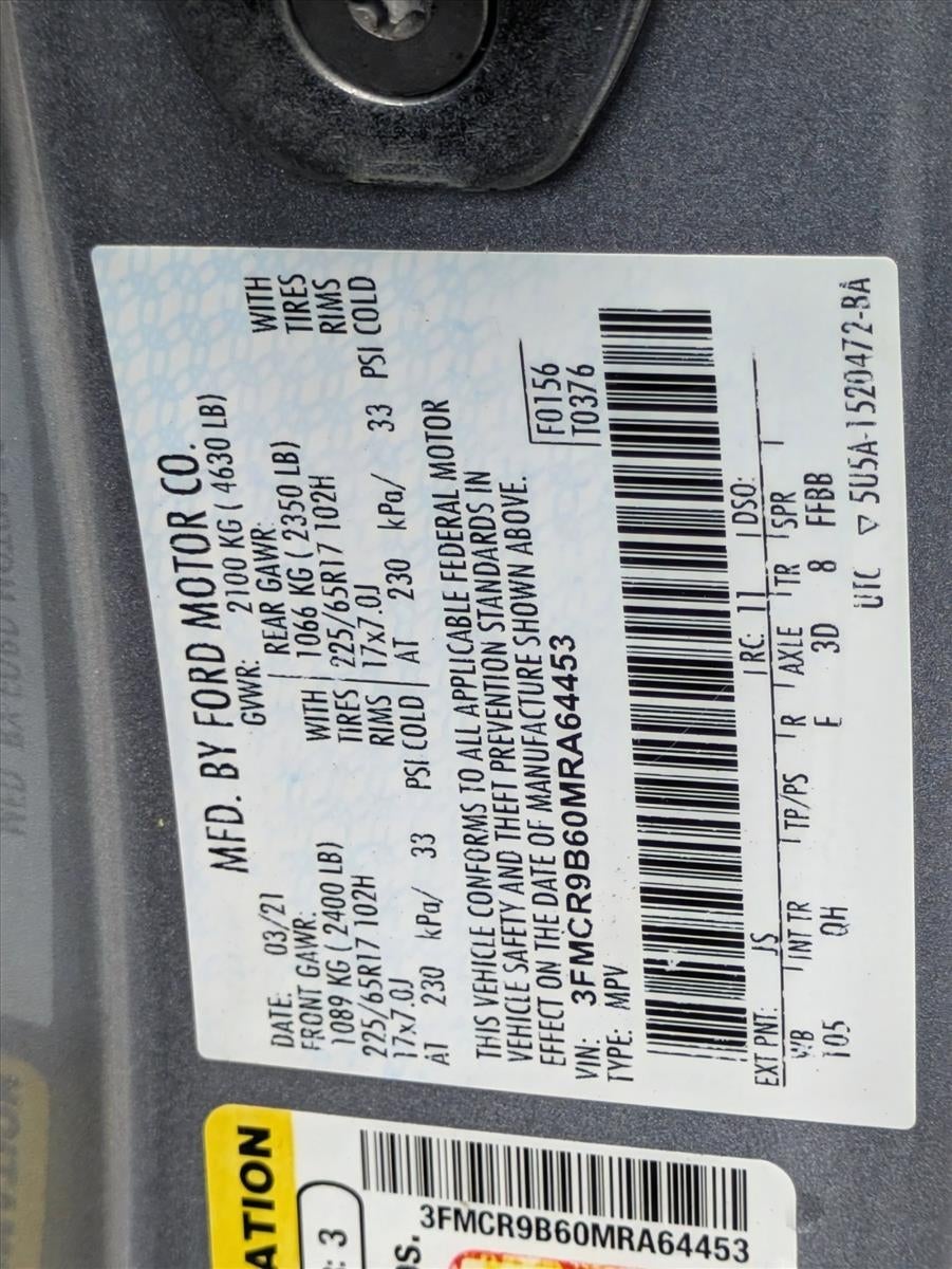 2021 Ford Bronco Sport Big Bend 4x4