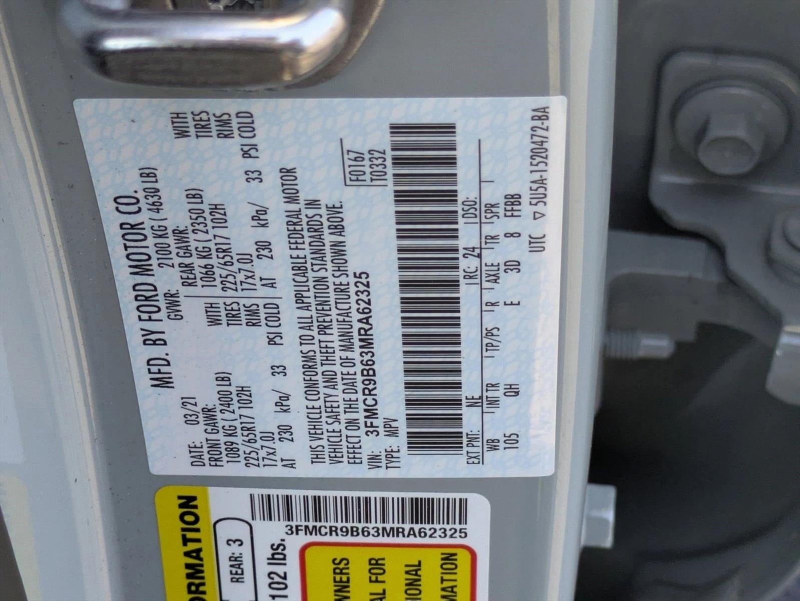 2021 Ford Bronco Sport Big Bend 4x4