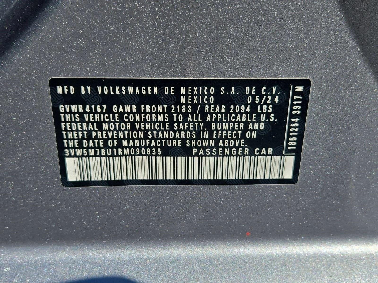 2024 Volkswagen Jetta S Auto