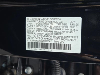 2024 Honda Pilot EX-L 7 Passenger 2WD