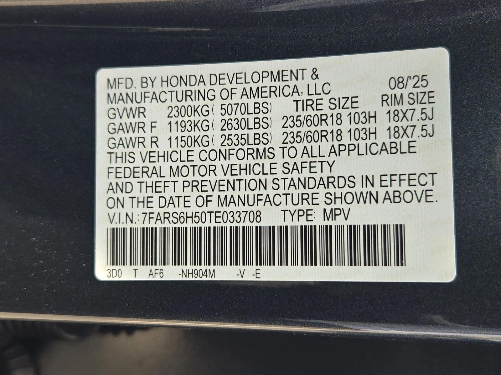 2026 Honda CR-V Hybrid Sport AWD