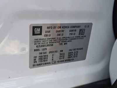 2020 Chevrolet Trax FWD LS