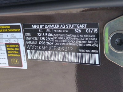 2015 Mercedes-Benz E-Class E 400 Cabriolet