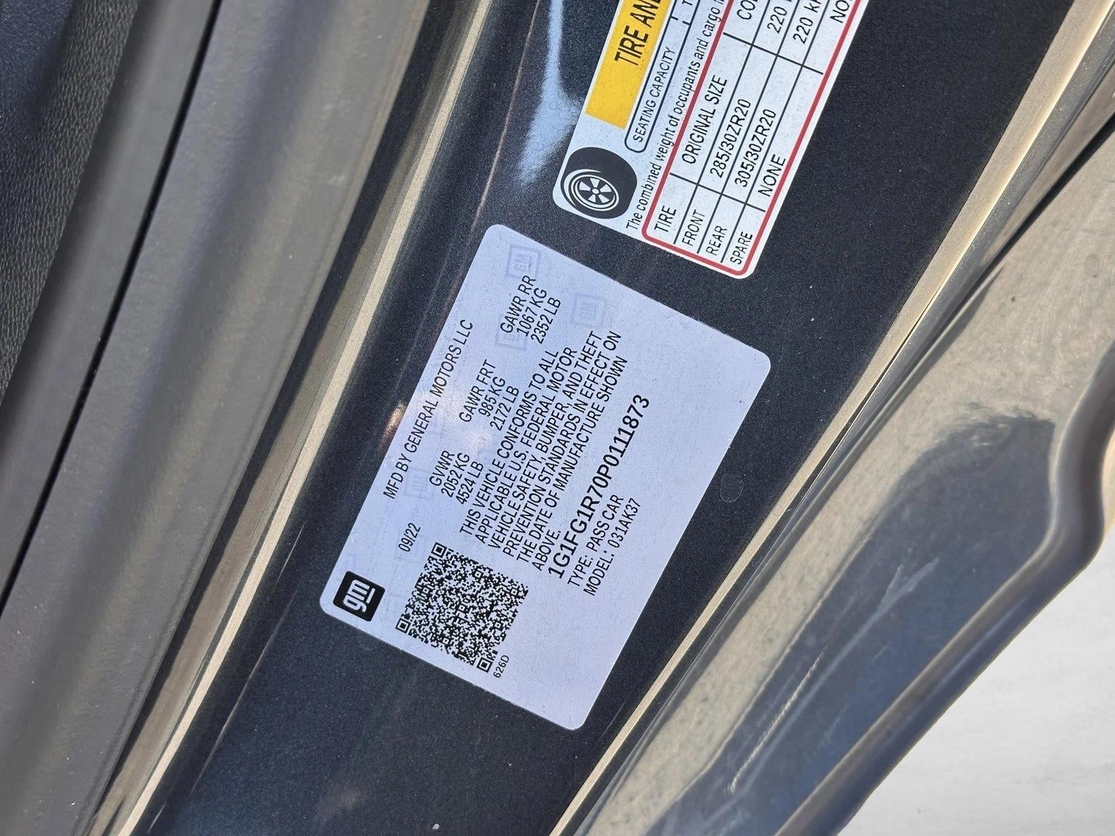 2023 Chevrolet Camaro 2dr Coupe 2SS