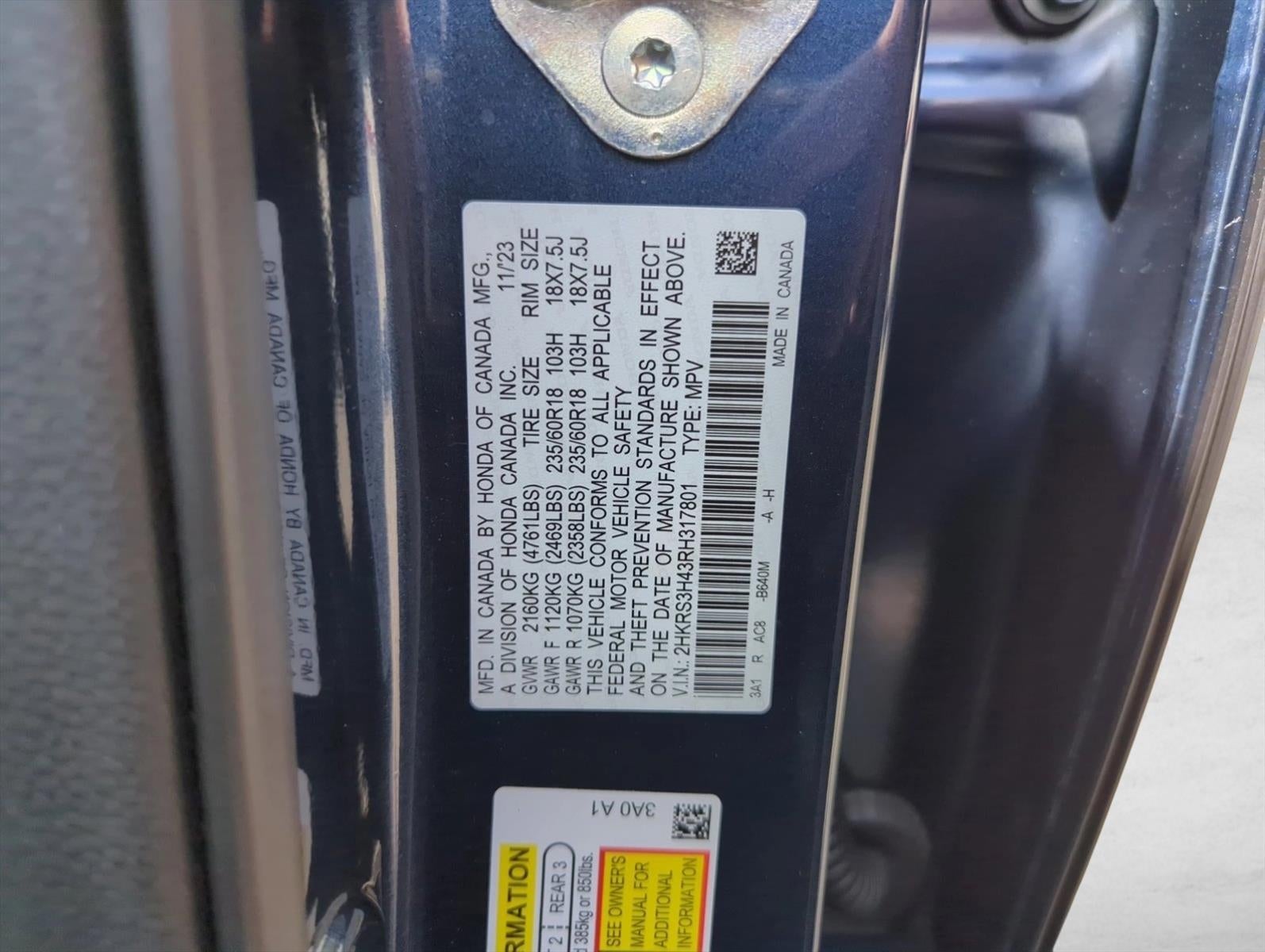 2024 Honda CR-V EX 2WD